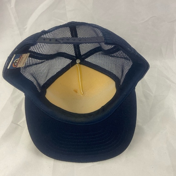 Vintage 1990 USC Michigan Wolverines Rose Bowl Hat  Snapback Cap Mesh Trucker - Picture 8 of 11